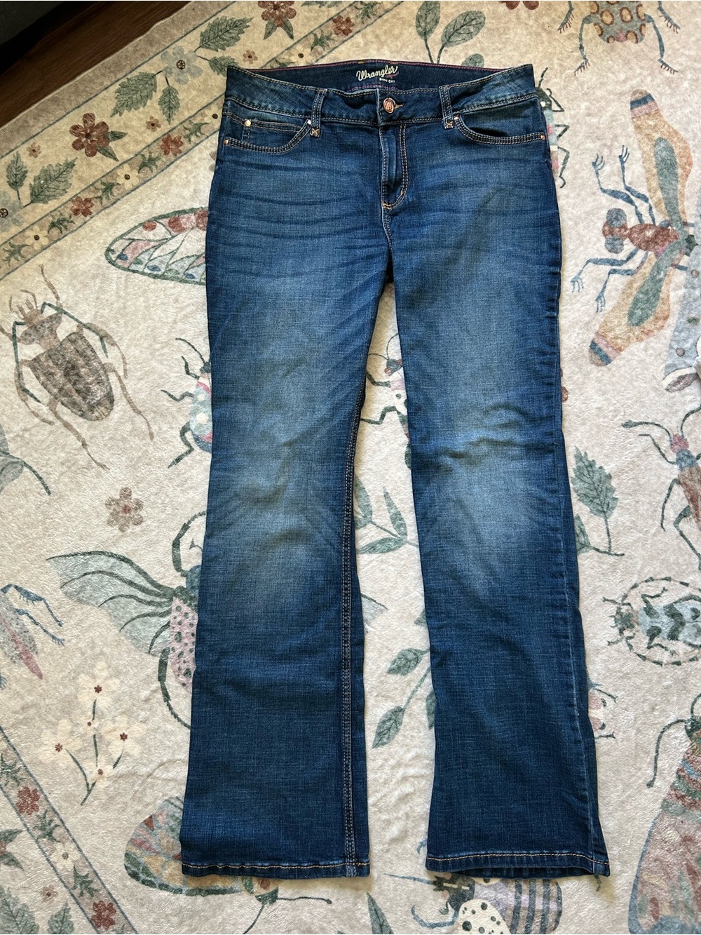 Wrangler Women's Medium Blue Bootcut Jeans